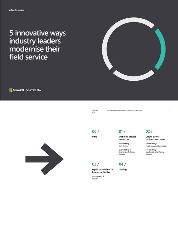 5 innovative ways industry leaders modernise their field service
