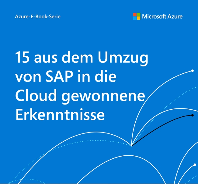 15 Lessons Learned Moving SAP to the Cloud German