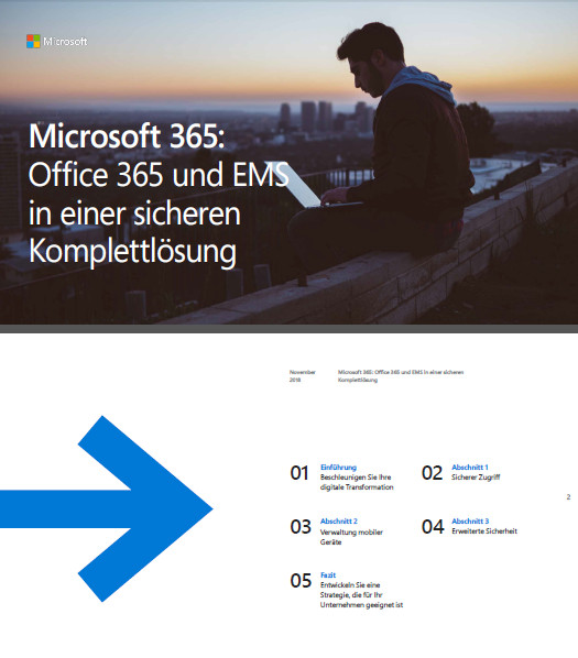 Microsoft 365: Office 365 und EMS in einer sicheren Komplettlösung