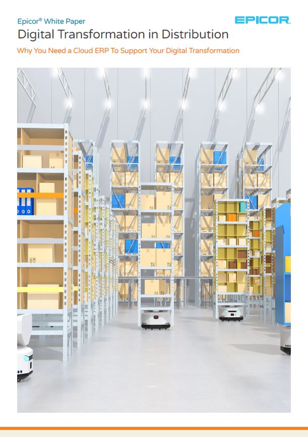 Cloud ERP Supports Distribution Digital