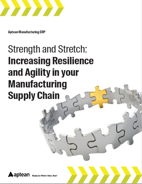 Strength and Stretch: Increasing Resilience and Agility in your Manufacturing Supply Chain