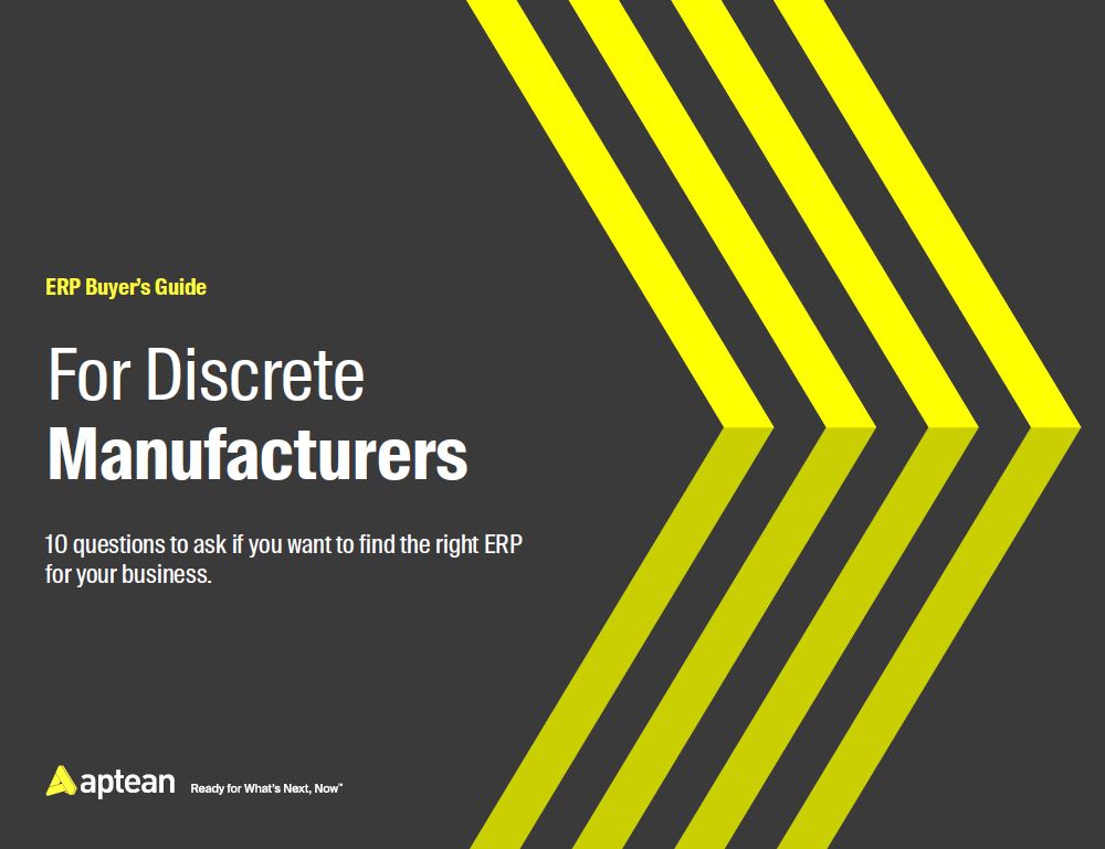 ERP Buyer’s Guide for Discrete Manufacturers