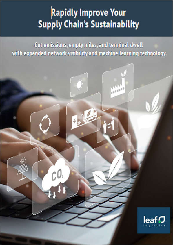 Rapidly Improve Your Supply Chain’s Sustainability