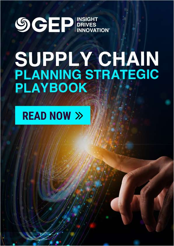 Supply Chain Planning Strategic Playbook