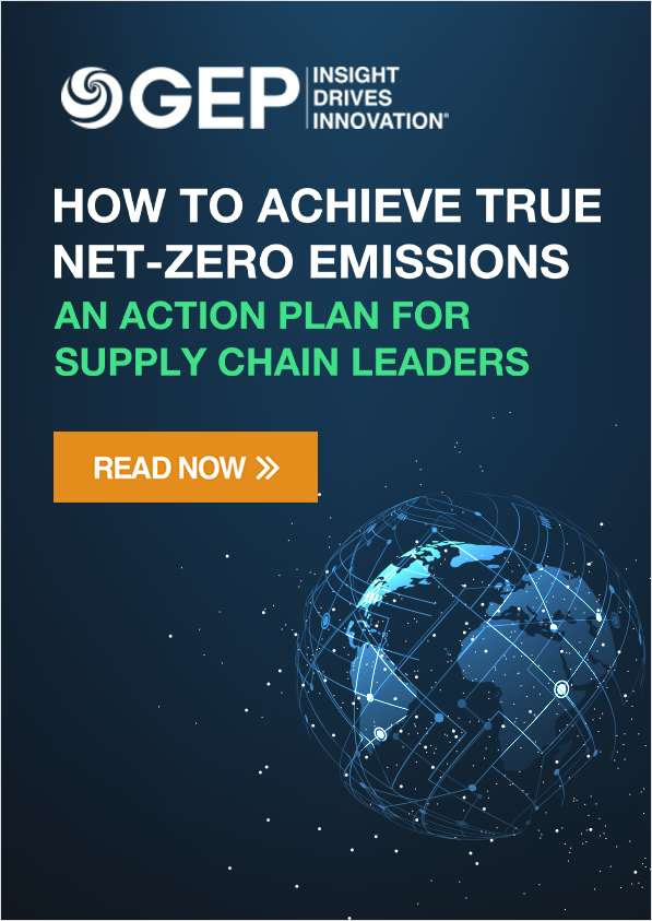 How to Achieve True Net-Zero Emissions — An Action Plan for Supply Chain Leaders