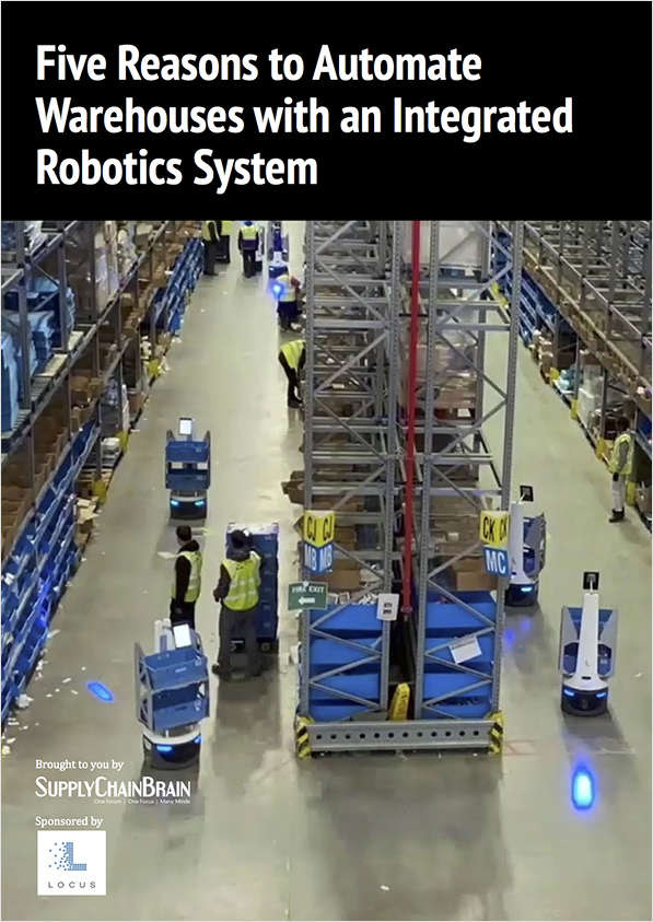 Five Reasons to Automate Warehouses with an Integrated Robotics System
