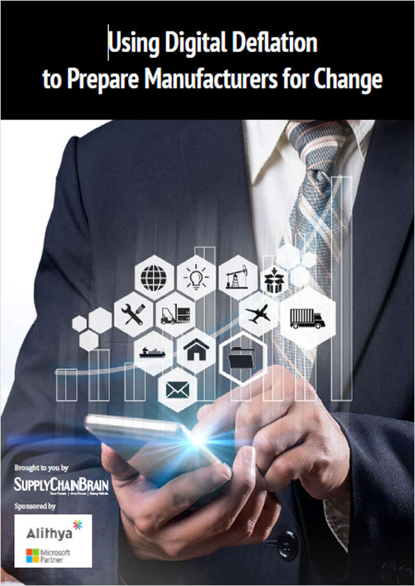Using Digital Deflation to Prepare Manufacturers for Change