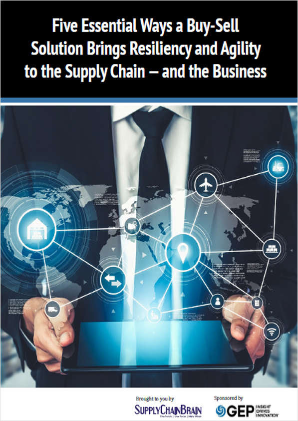 Five Essential Ways a Buy-Sell Solution Brings Resiliency and Agility to the Supply Chain — and the Business