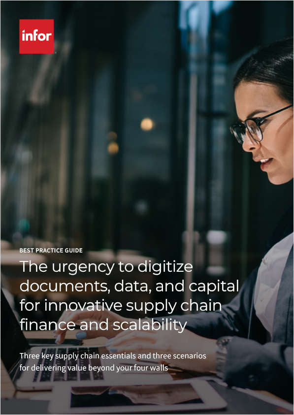 Best Practice Guide: The Urgency to Digitize Documents, Data and Capital for Innovative Supply Chain Finance and Scalability