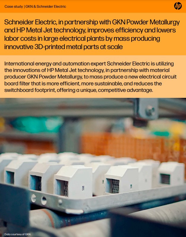 Schneider Electric Improves Efficiency And Lowers Labor Costs In Large Electrical Plants With Additive Manufacturing