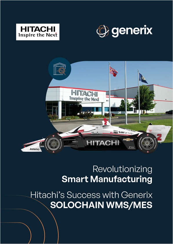 Revolutionizing Smart Manufacturing: Hitachi’s Success with SOLOCHAIN WMS/MES