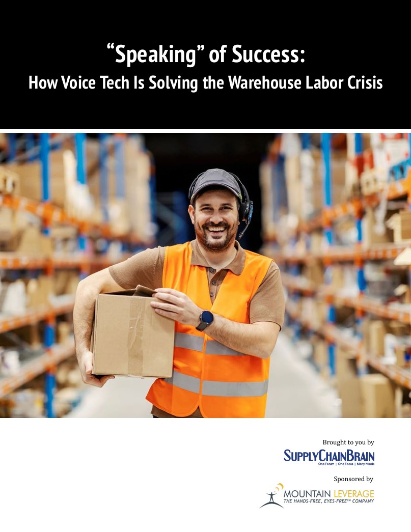 Speaking' of Success: How Voice Tech Is Solving the Warehouse Labor Crisis