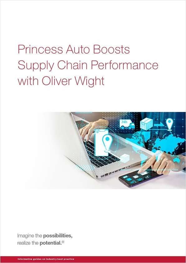 Princess Auto Boosts Supply Chain Performance with Oliver Wight